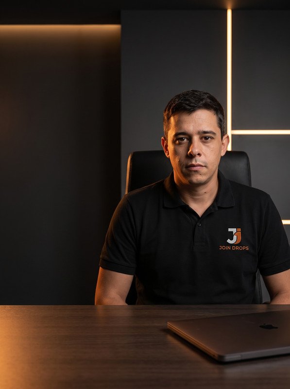 JP, responsável pelo atendimento da Join Drops